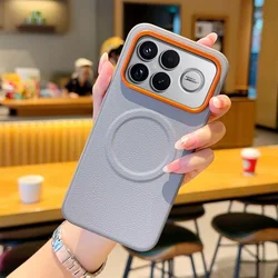 Leren Textuur Ultra Dun Schokbestendig Telefoonhoesje met Verhoogde Camera Bescherming