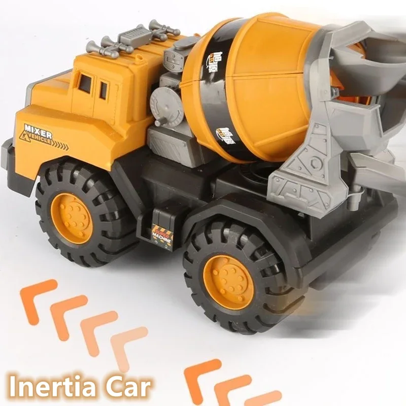 Kids Classic Simulation Inertia Engineering Car Toy Excavator Model Tractor Toy Dump Truck Model Car Toys for Children Gift - 4