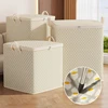 30/110/150/220L Portable Large Capacity Clothes Quilt Storage Bag Dust-proof Toy Home Moving Storage Bag Wardrobe Accessories 2