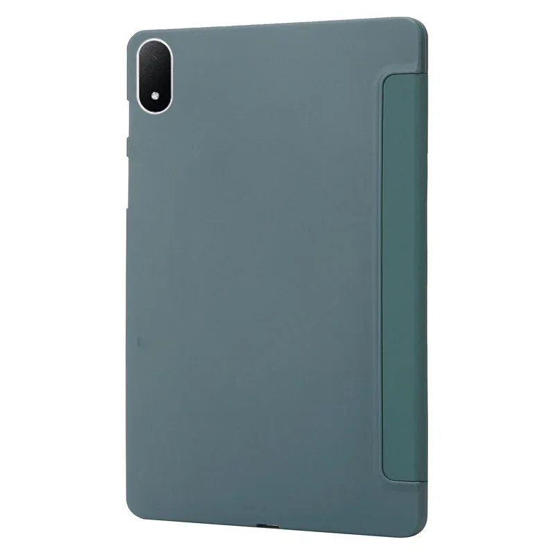Trifold PU Leather Tablet Stand Case with TPU Back