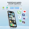 2025 SERVO S16 MINI 3G Tiny Smartphone Android10 OS 16GB ROM Face Unlock Play Store WiFi 4.0" Small Cellular Phone 2 SIM Standby 6