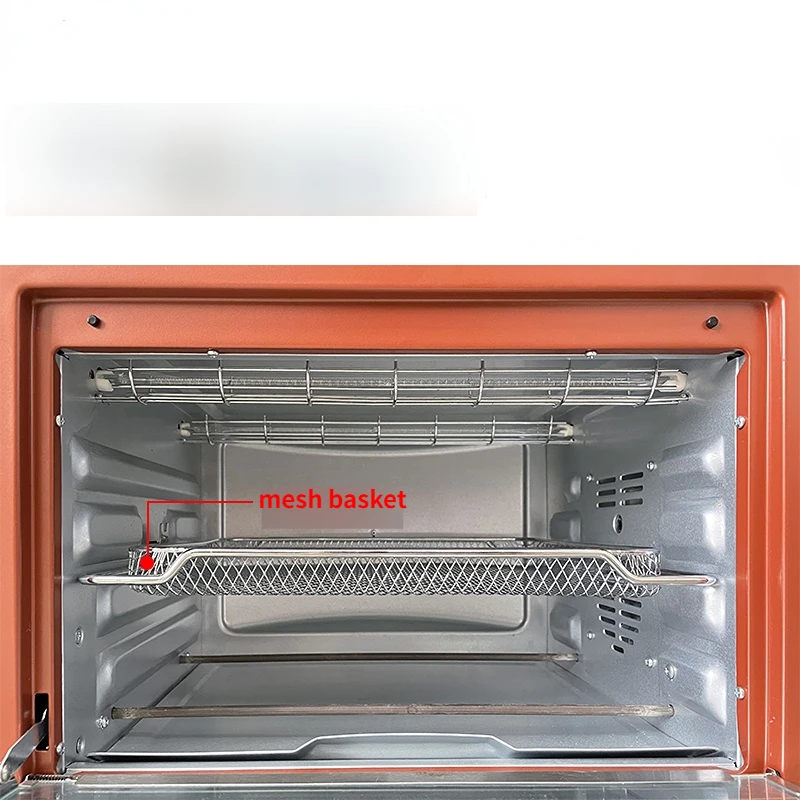 1PC stainless steel wire mesh air fryer basket Air Fryer Tray Wire