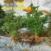 Original model Leaf grass powder static grass DIY construction sand table micro landscape scene model materials for enthusiasts 3