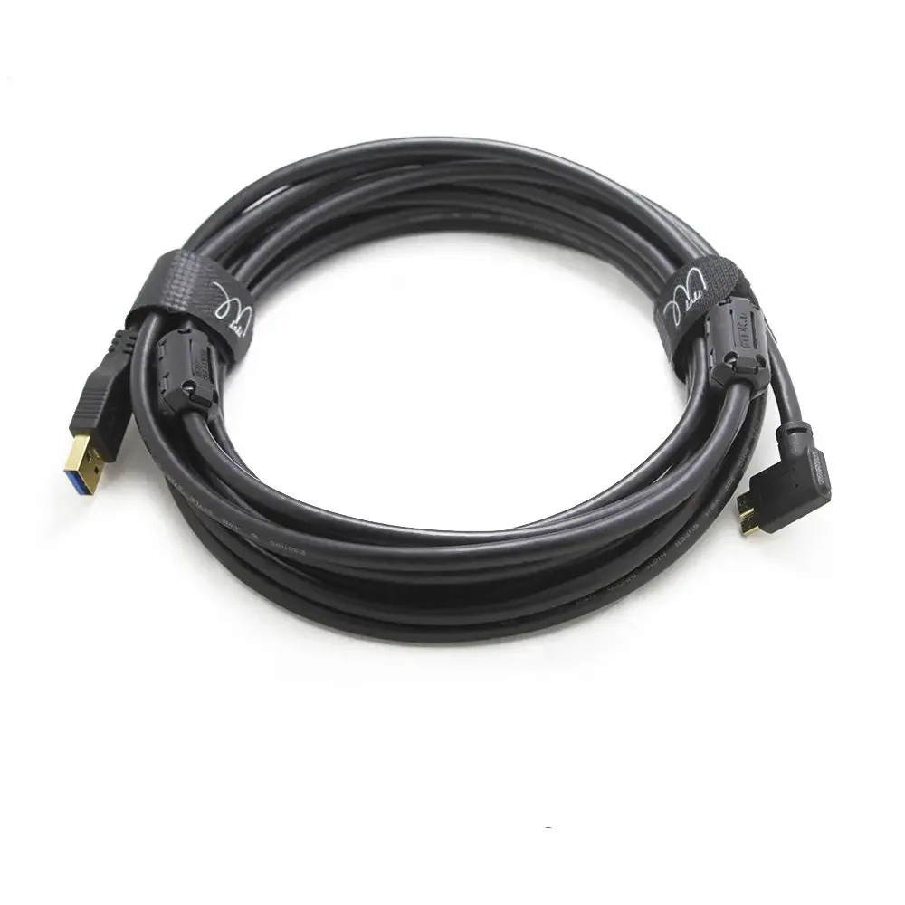 USB 3.0 Micro B Camera Cable 5M For Nikon D800 D800E D810 D850 D5 500D FUJI XH1 USB3.0 Camera To Computer Tether Shooting Cable