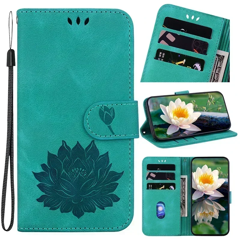 Elegant Magnetic Anti-Fall Wallet Flip Phone Case – Fashionable and Durable Protection
