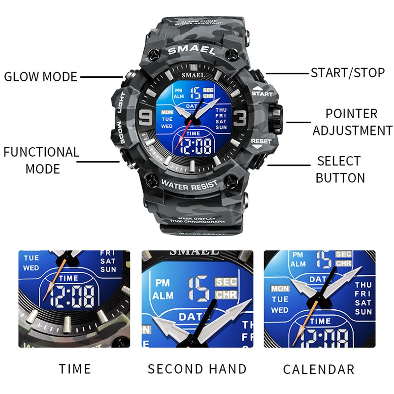 SMAEL Watch 8049 6