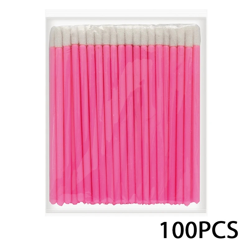 

100Pcs Disposable Lip Brush Eyelash Makeups Brushes Lash Extension Mascara Applicator Lipstick Wands Set Cosmetic Make up Tools