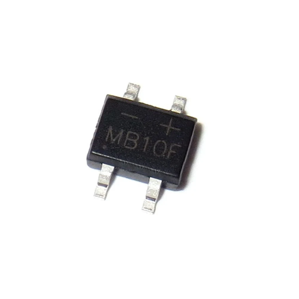 

10Pcs/Lot New Original MB10F Patch Rectifier Bridge Stack SOP4 1A/1000V Bridge Rectifier Patch Good Quality