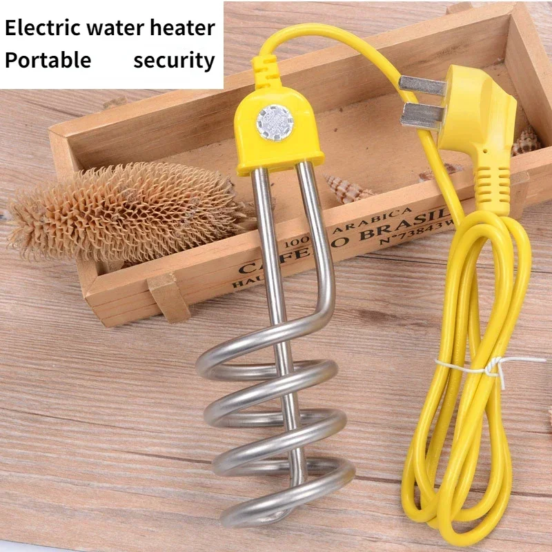 Mini Electric Water Heater 220V 600W Cup Boiling Heater Hot Water Coffee Household Electric Water Heater In Bathroom Pool