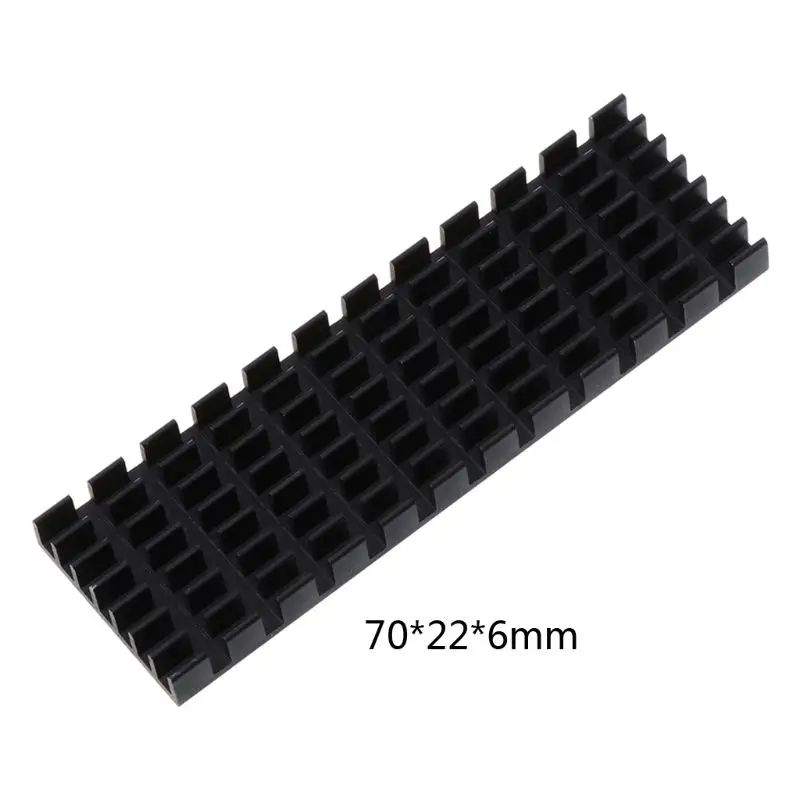 SSD Cooler Heatsink Aluminum M.2 Cooling Thermal Pads For NVME PCIE 2280 SSD Hard Drive PS5