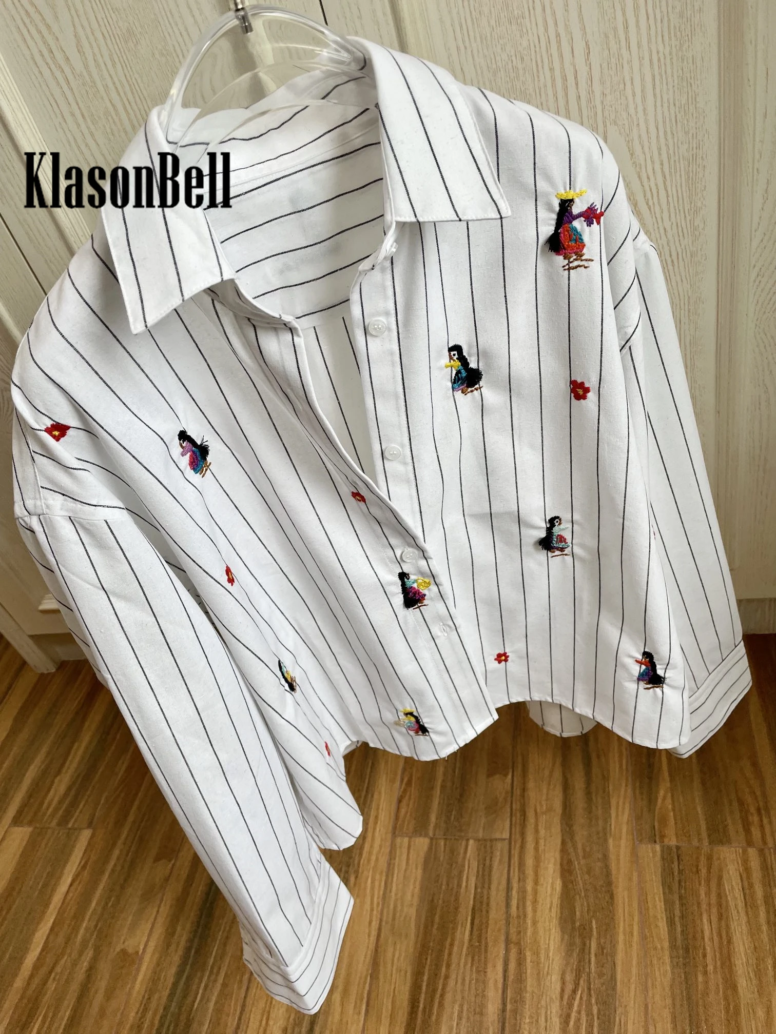 Illustrated Stripe Shirt