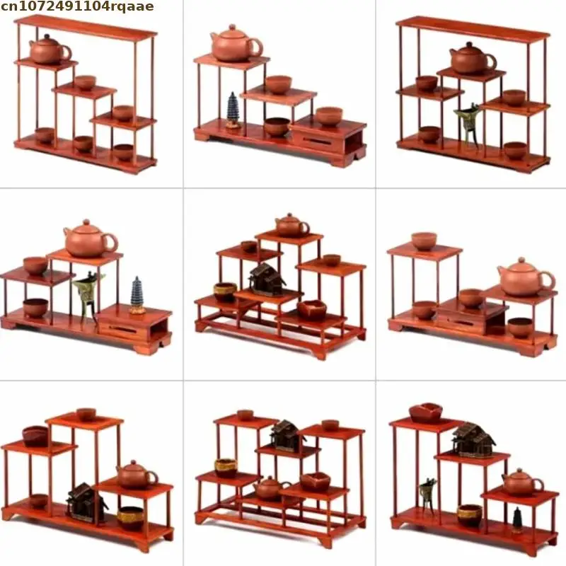 Wooden Flower Pot Holder Plant Stand Display Stand Home Garden Patio Decor Shelf