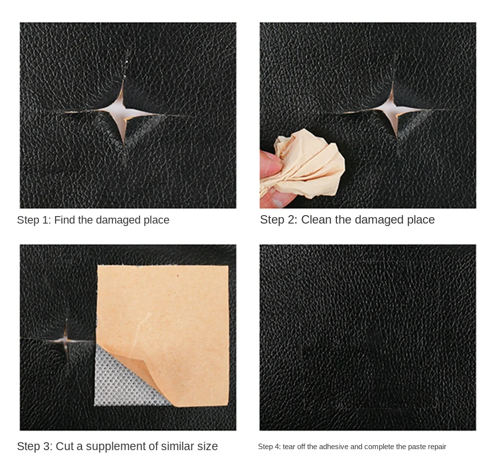 25x30CM Self Adhesive Leather Repair Patches for Handbags Sofa Car Seat Chair Furniture
