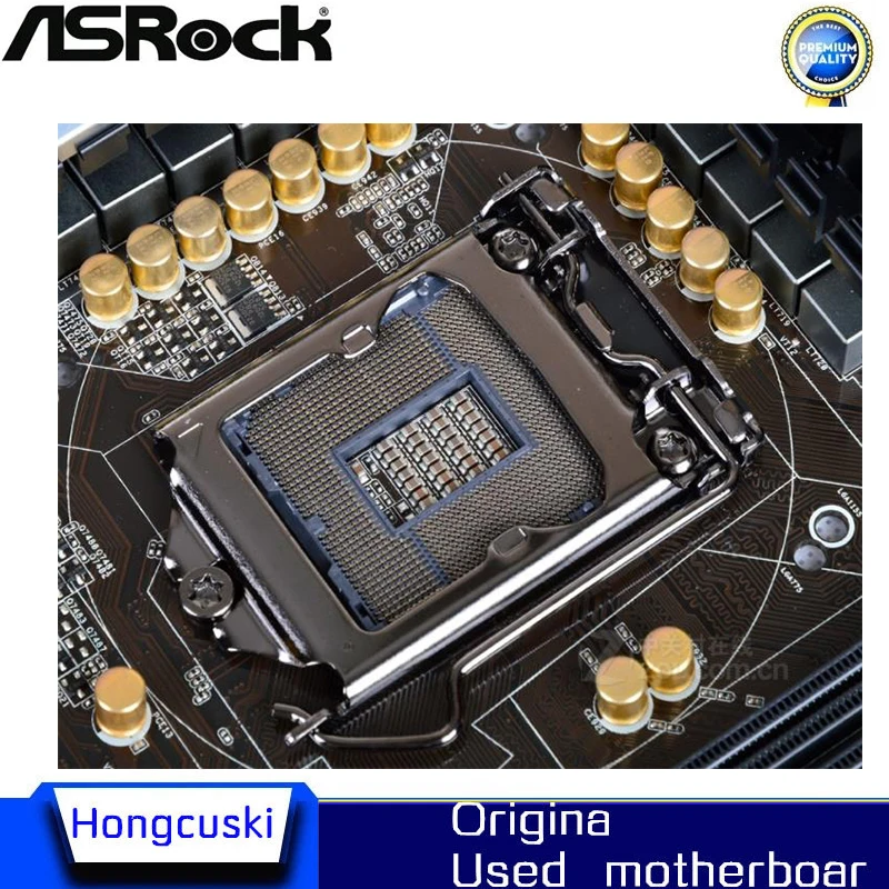 Used For ASRock Z77 Extreme6 Desktop Board Z77 Motherboard Slot LGA1155 DDR3 SATA3 USB3.0 Support I7 3770K