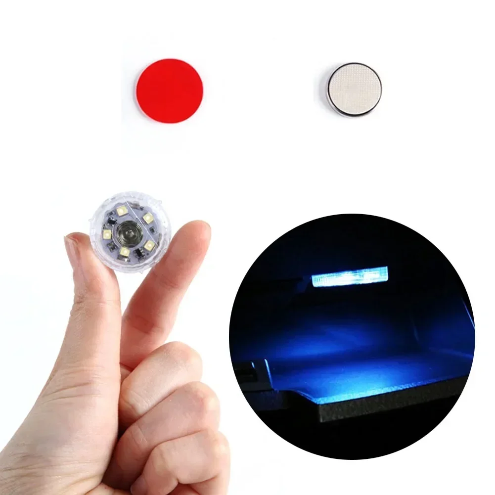 Magnetic USB-Rechargeable Wireless LED Interior Car Lights