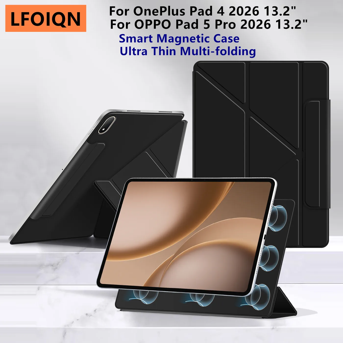 Ultra Thin Multi-Folding Magnetic Tablet Smart Cover