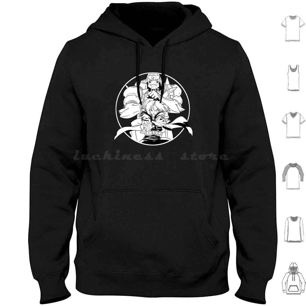 Fullmetal Alchemist Felpe Con Cappuccio Manica Lunga Fullmetal Alchemist Full Metal Alchemist Anime Manga 90S Retro Edward