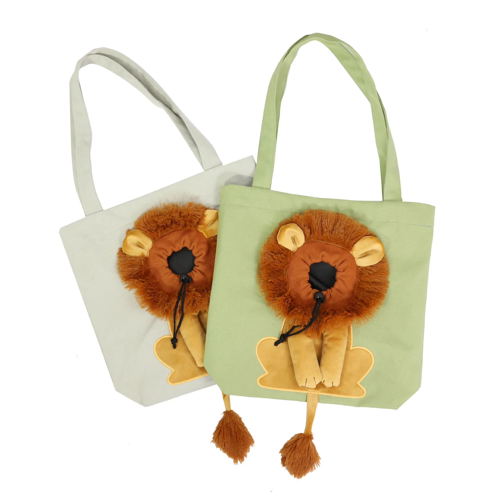 Soft Pet Carrier Bag Lion Design