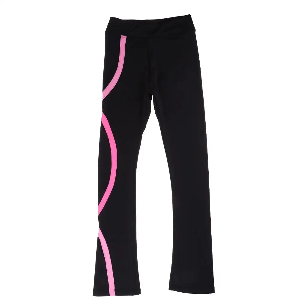 Girls Ice Figure Skating Pants Trousers Training Leggings Tights for Girls