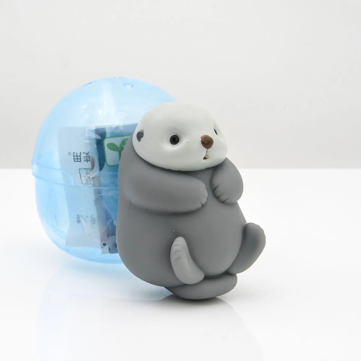 Adorable Pukakko Sea Otter Floating Soft Vinyl Squeeze Toys