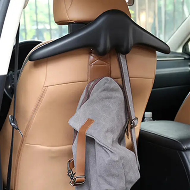 Multifunctional Car Coat Hangers Safety Hanger Fit for Bags Suit Vehicle