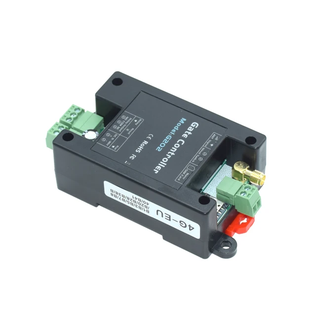 GSM 4G SMS Remote Control Gate Opener G202 Single Relay ON/OFF Switch For Sliding Swing Garage Gate Opener 3