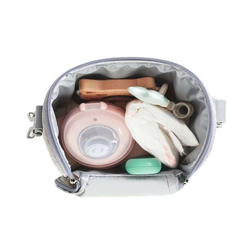Baby Bottle Bag Reusable Baby Bottle Tote Bag Breastmilk Storage Bag Waterproof Lunch Food Bag for Nursing Mom Daycare 3