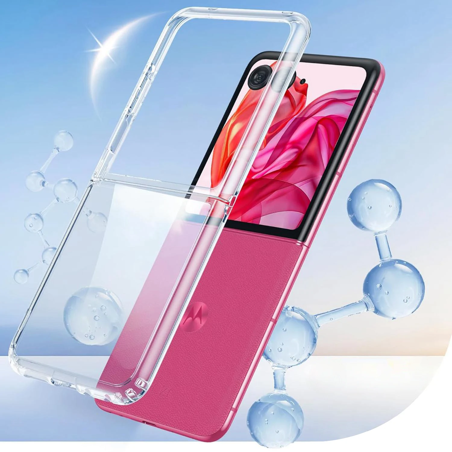 Slim Fit Transparent Shockproof Case with Soft Edges