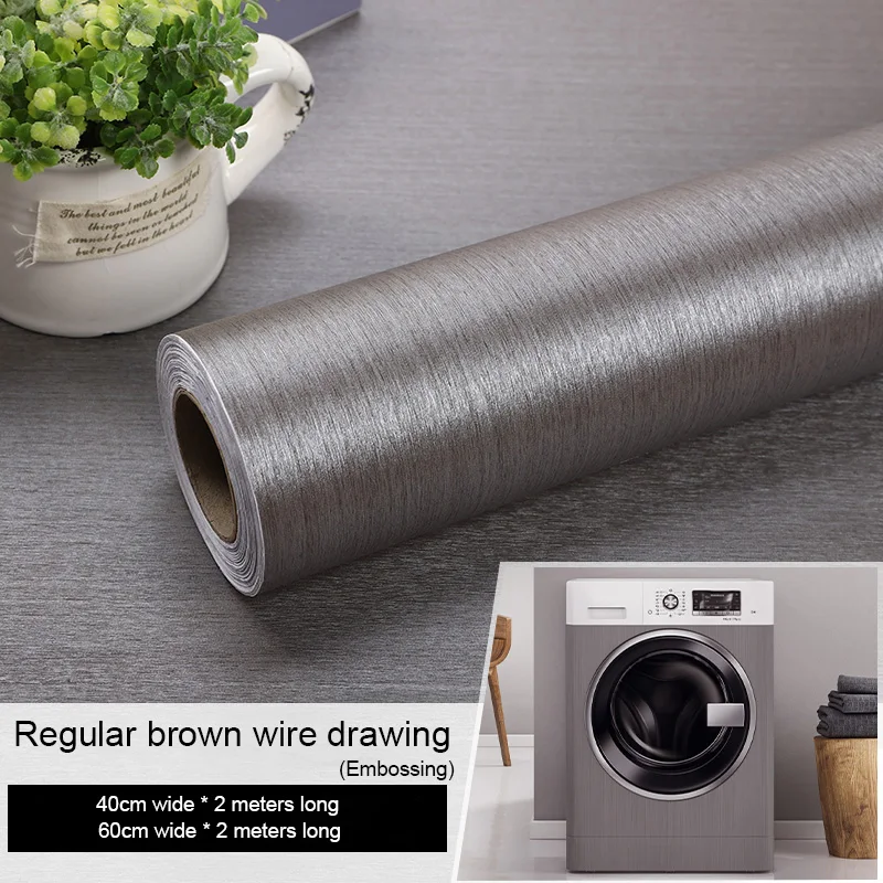 Refurbished waterproof self-adhesive washing machine, air conditioner, refrigerator sticker, fully pasted with double door color