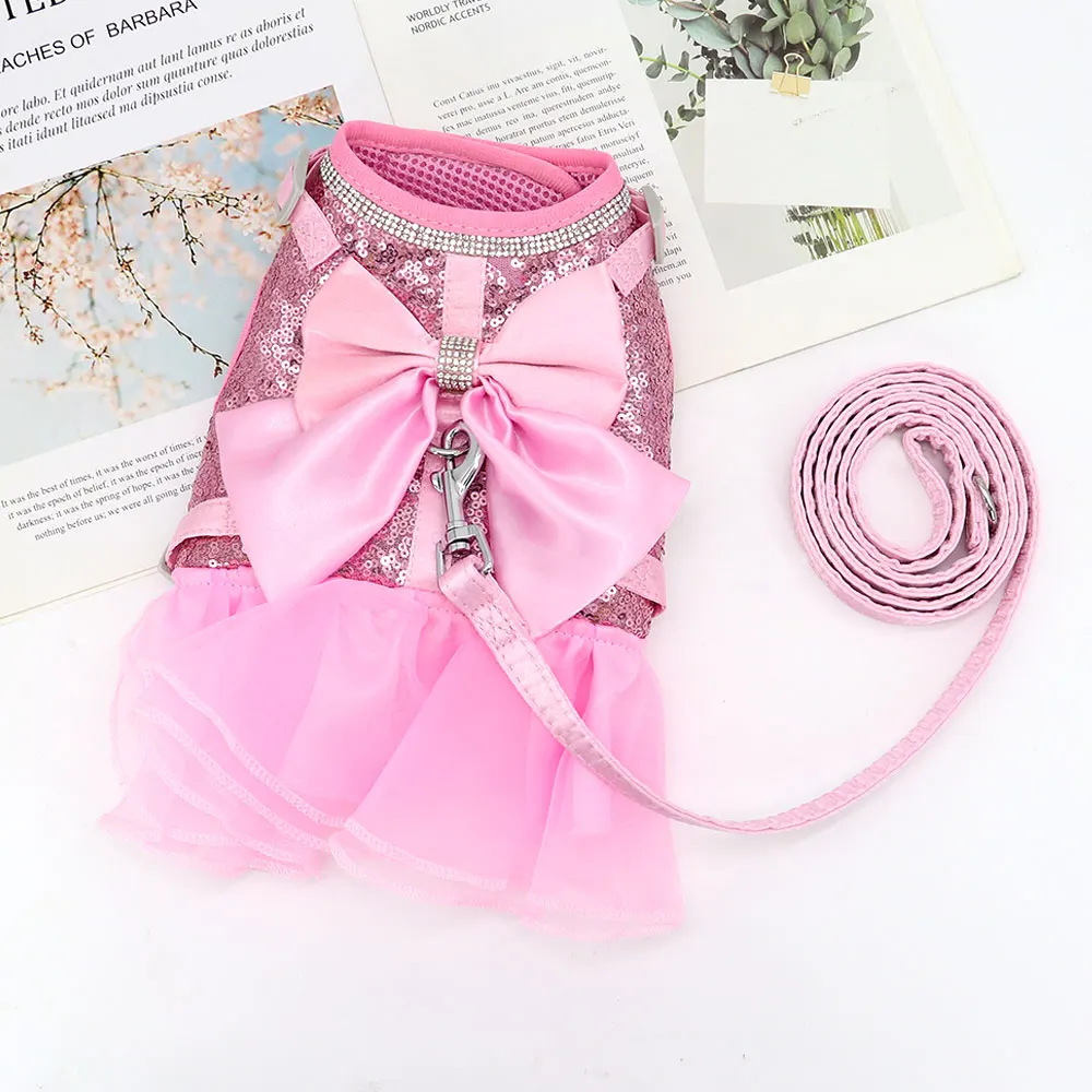 Luxurious Princess Dress - With Harness And Leash