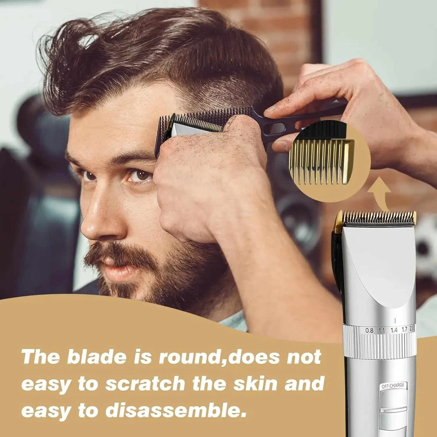Replacement Blade Compatible with Panasonic WER9902 Trimmer