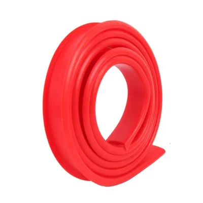 2-Meter U-Profile Edge Banding Veneer Edging for Wood Furniture - Soft PVC in Multiple Colors