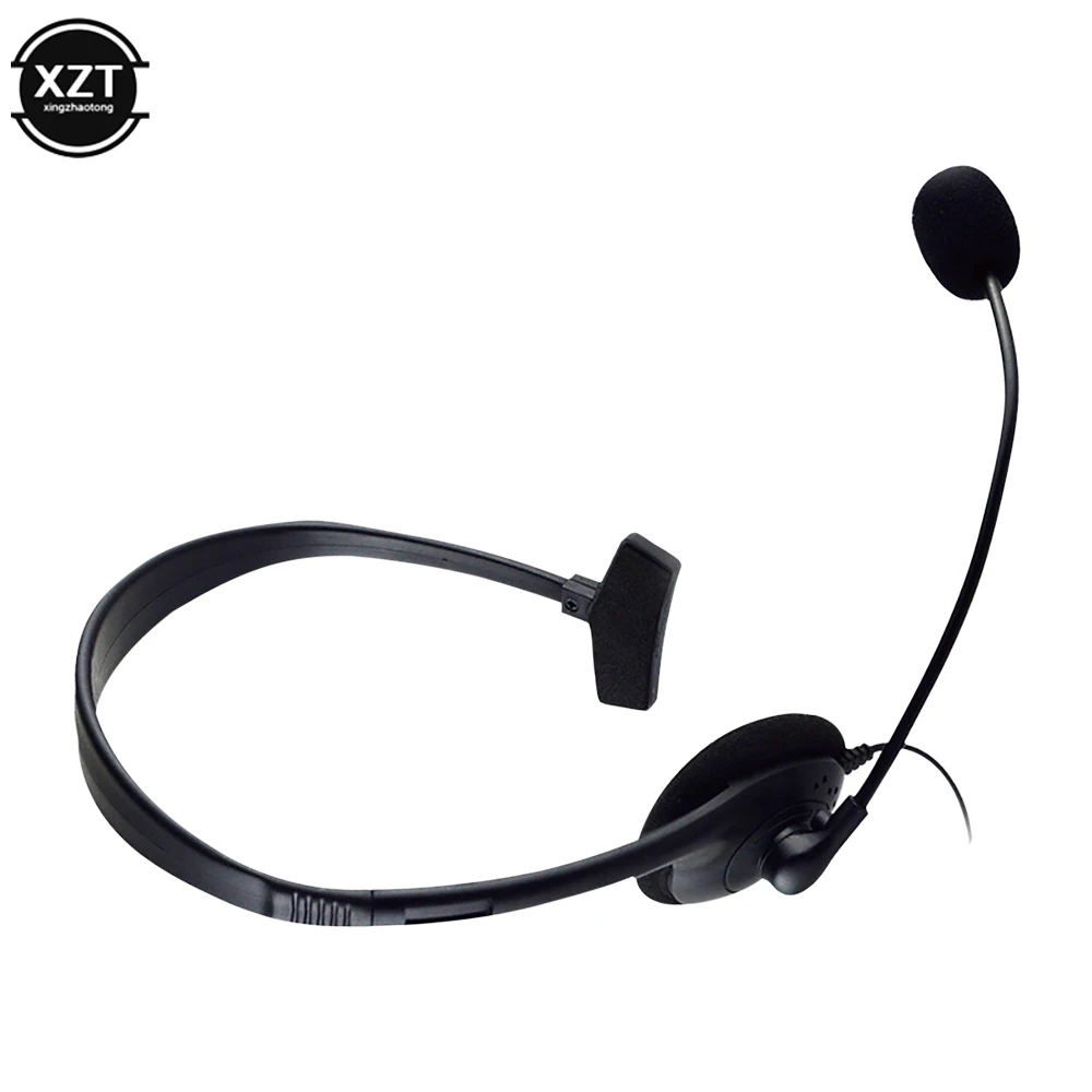Cuffie per operatore montate sulla testa con microfono con cancellazione del rumore Telefono con un solo orecchio Cuffie per chiamate chiare Cuffie su un solo lato - immagine 5
