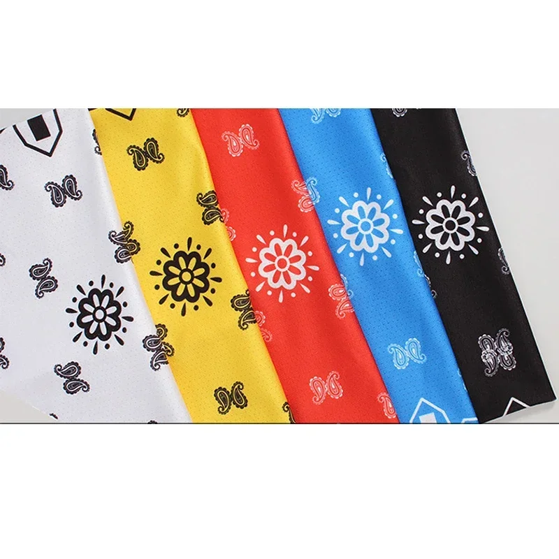 Paisley Bandana Hiking Cycling Tube Scarf Men Women Neck Bandana Bicycle Headgear Motorcycle Helmet Neck Face Protection Mask