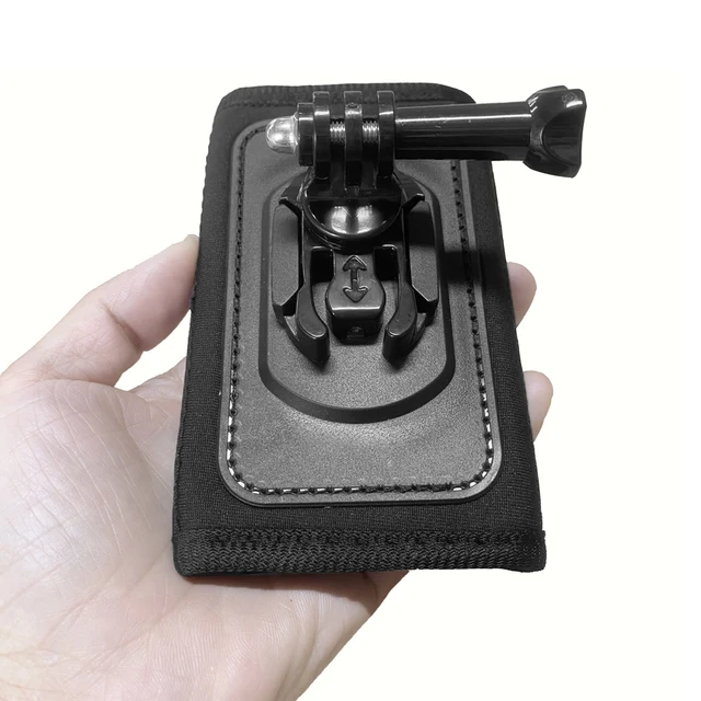 Sac à dos bandoulière 360 °   Support rotatif à dégagement rapide pour GoPro Hero 13 12 11 10 9 Insta360 DJI Osmo, accessoires de caméra d'action 4