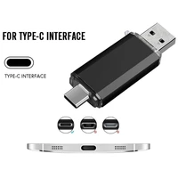 512GB OTG USB Flash Drive USB 3.0 Type C For iPhone ipad 128GB 256GB Pendrive Samsung Huawei Xiaomi Android Laptop Memory Stick 6