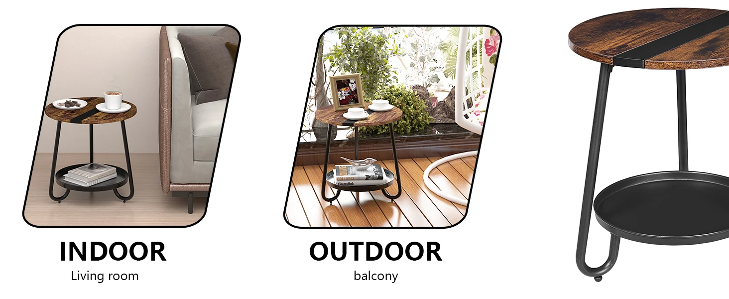 small coffee table in living room