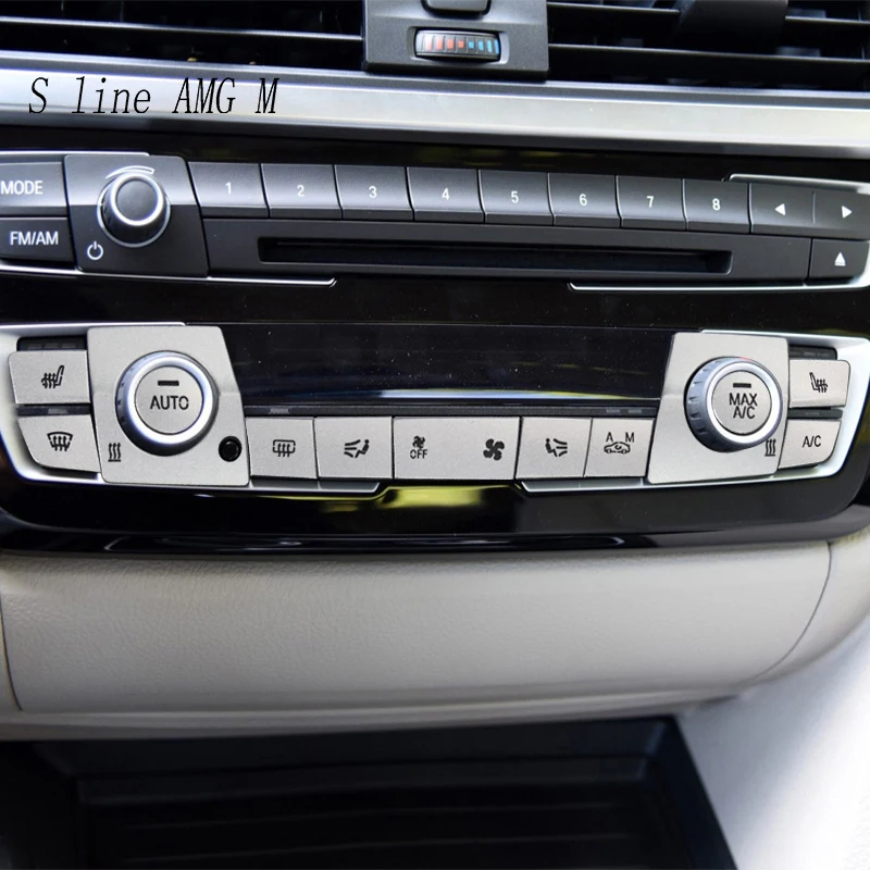 

Console CD Panel Air Condition Vent Button Cover Decorative Trim For BMW 3 4 Series 3GT F30 F32 F34 2013-2019 Car Accessories