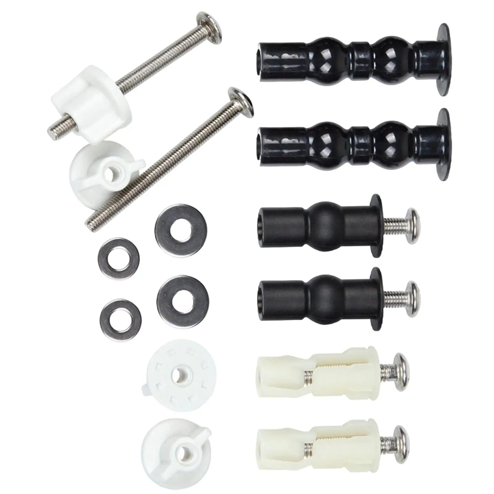 Replacement Toilet Seat Bolts, Hardware, Toilet Seat Parts, Easy Install Fixing Kit, Expanding Nuts, Bolts,
