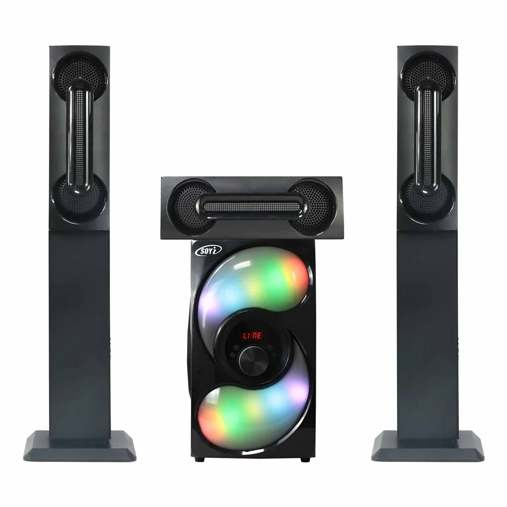 

Hot selling Indoor/Outdoor 3.1 Channel Home Cinema System 6.5 INCH HI-FI Multimedia Speaker System