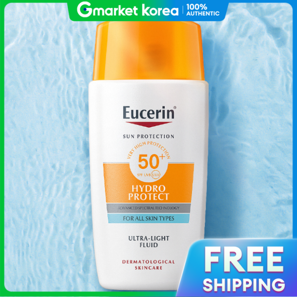Eucerin | Kem Chống Nắng Dưỡng Ẩm Cho Mặt Không Gây Nhờn Thấm Nhanh 50ml x2
