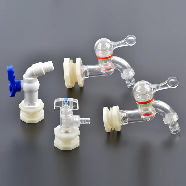 Abs 20 Mm 1/2 "Haltartály Csatlakozó Akvárium Lefolyó Csőcsövek Vízcsőszelep -Vízelvezető Sörfőzde Kiegészítők