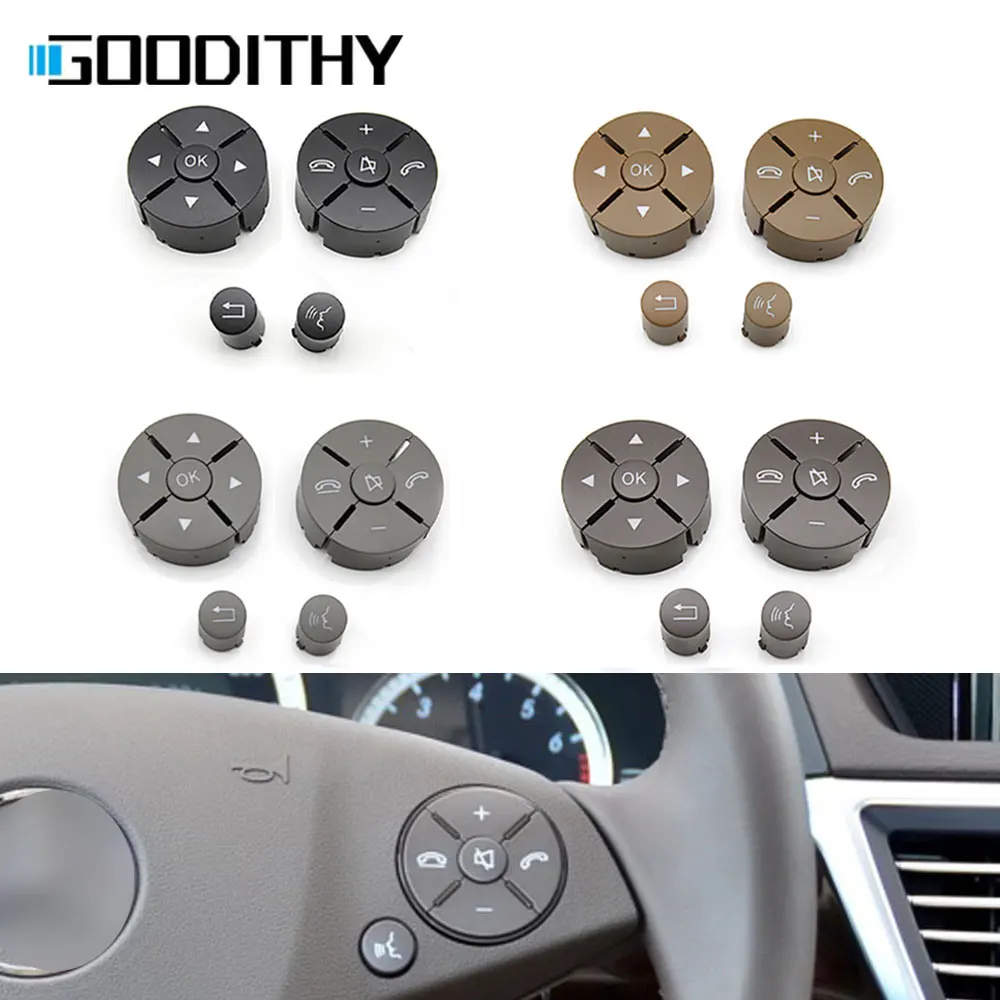 CarMultifunctionSteeringWheelButtonsAssemblyKitForMercedesBenz