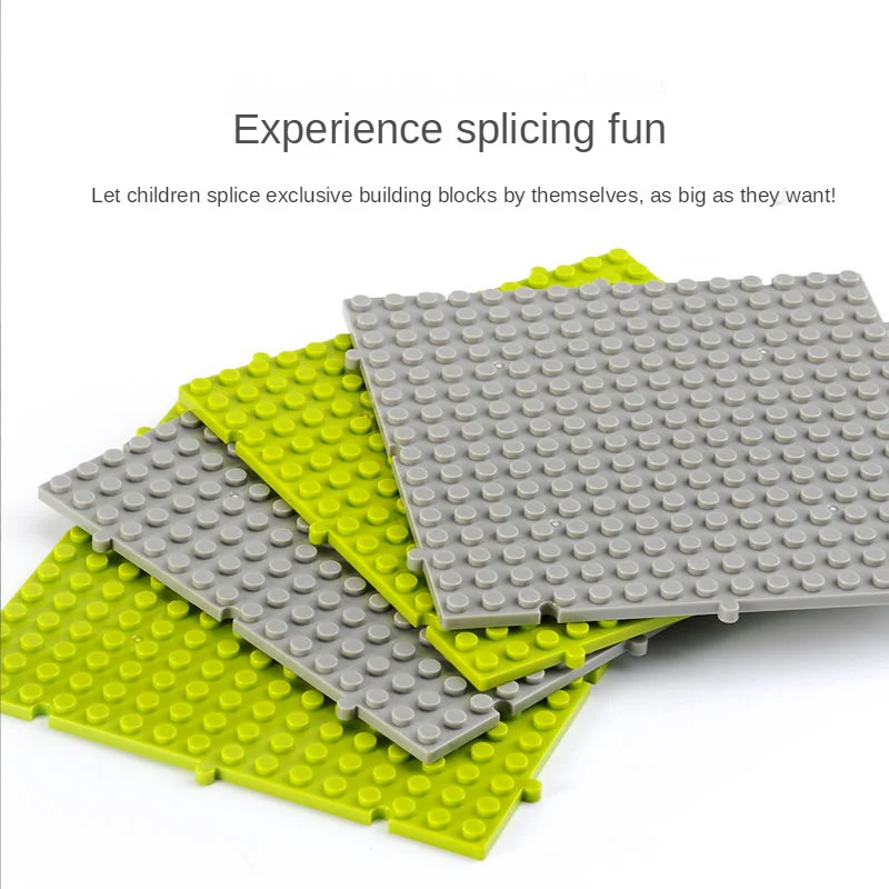 16x16Dots Unlimit Splicing Building Block Base Plate DIY Classcial Bricks Baseplates Assembled Construction Fun Toys 4pcs