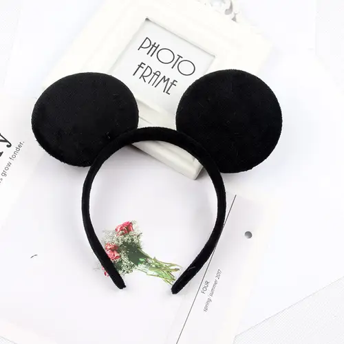 Mouse Headband Cartoon Ears Sequin Bows Hairband Party Cosplay Hair Accessories Children Adults Toys Gift - Image 18