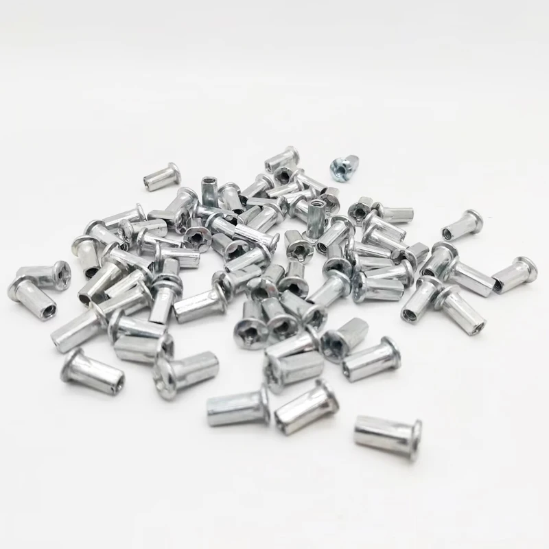 20Pcs/lot 10G 12mm/15mm Galvanized Spoke Caps Electric Bike Spoke Nipples Sliver Color Bicycle Cycling Parts
