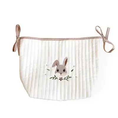 Fabric Storage Bag Ins Crib Hanging Bag Diaper Bag Baby Toy Storage Bag Diaper Bag Large-capacity Bedside 6