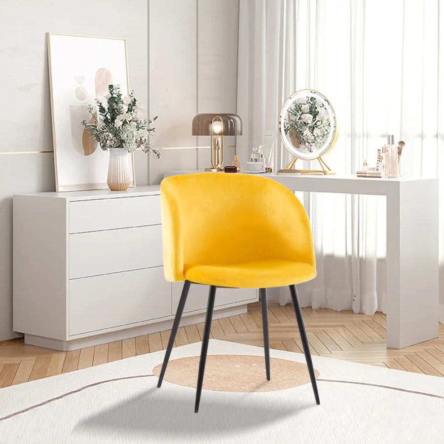 Upholstered Dining Yellow Dining Chairs Canada Modern