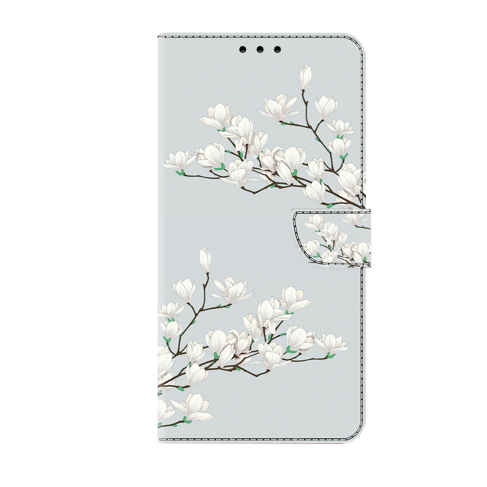 3D Magnetic Flip Leather Wallet Phone Case