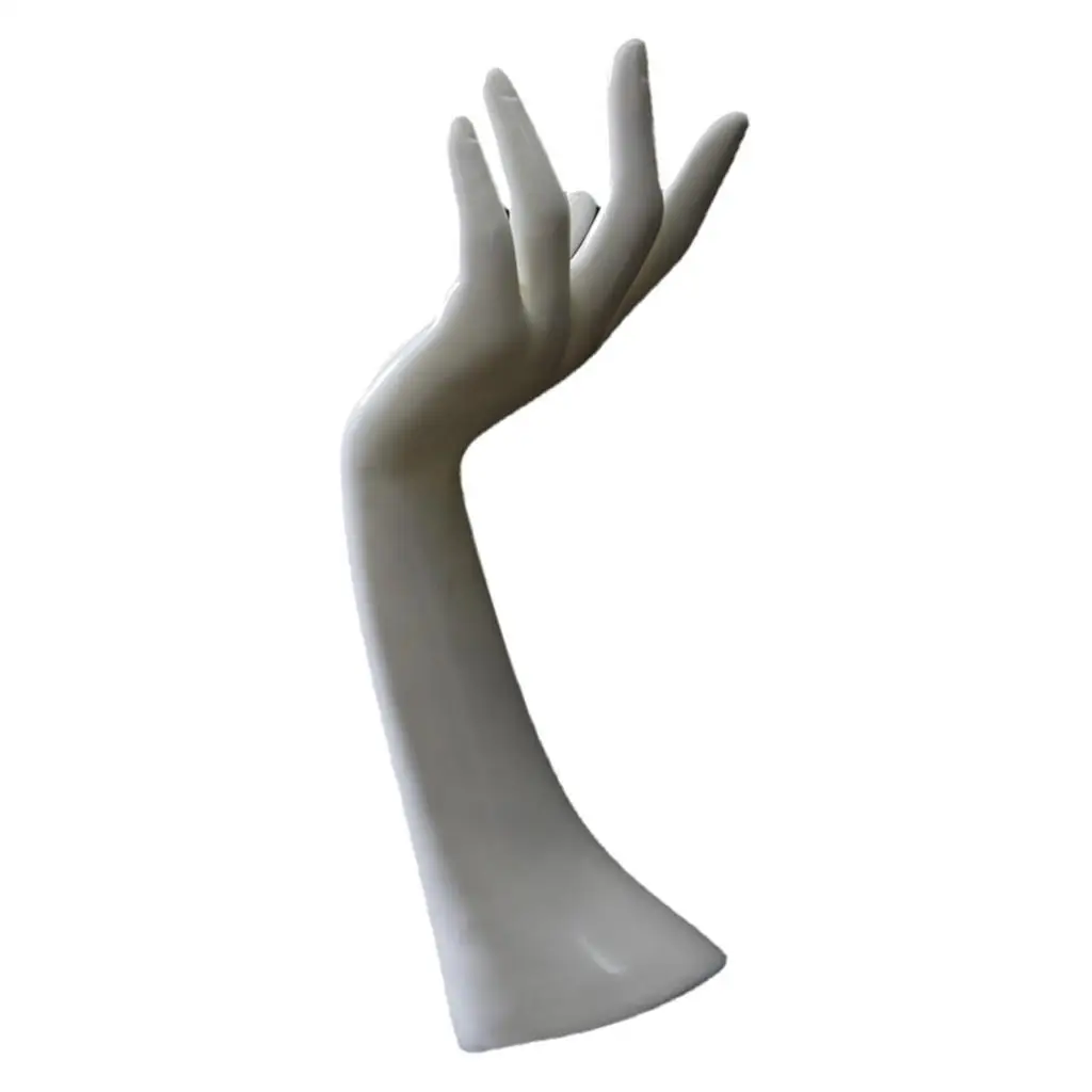 Manichino femminile Decorazione a mano Gioielli Bracciale Anello Orologio Guanti Display Supporto per negozi Vetrina Modello Fornitura artistica - immagine 4